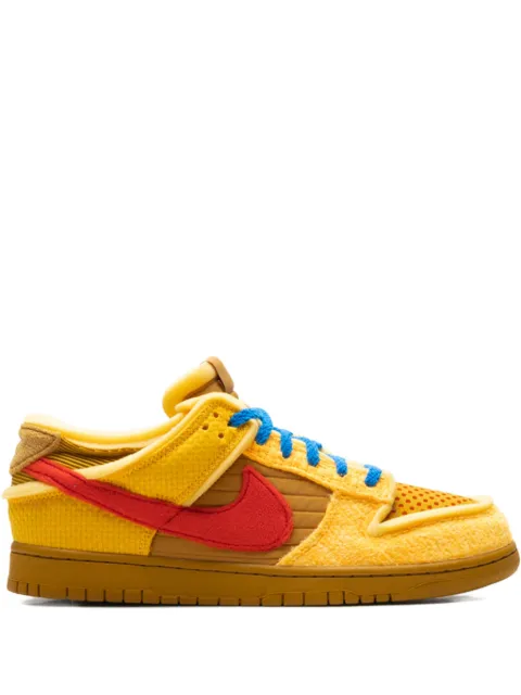 Nike x CPFM "Swamp Sponge" Dunk Low sneakers Yellow IH5094