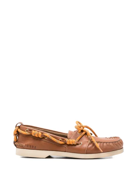 Golden Goose Cruise loafers in tobacco-colored leather Brown GWF00883F008317