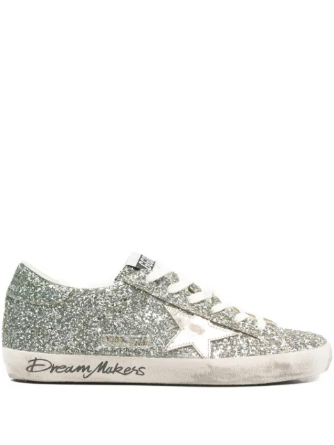 Golden Goose star glitter sneakers Silver GWF00101F008056