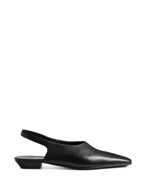KHAITE Cecilia slingback flats Black F4061966200