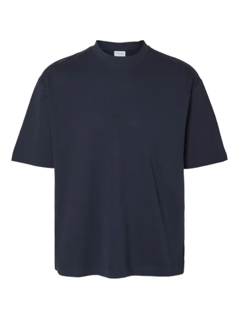 SELECTED short-sleeve T-shirt Blue 16094143