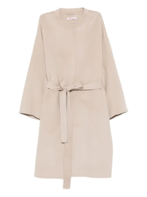 Liska belted coat Brown 7107182CAMEL