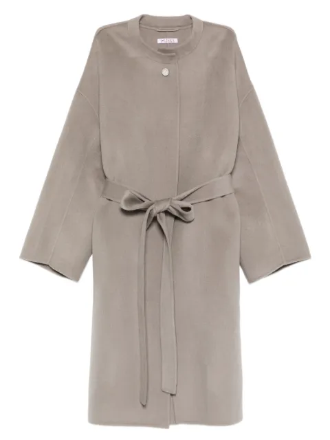 Liska belted cashmere coat Grey 7107182LIGHTGREY