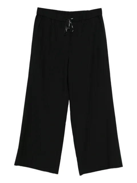 MARCCAIN Welkom drawstring-waist trousers Black ZS8115W46