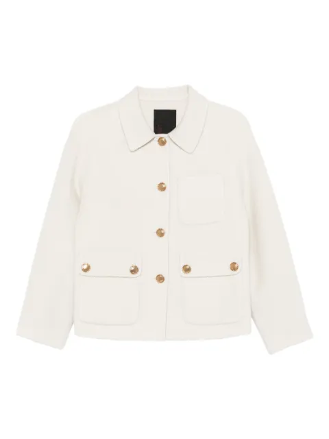 Liska Jack front-button jacket White 760381WHITE