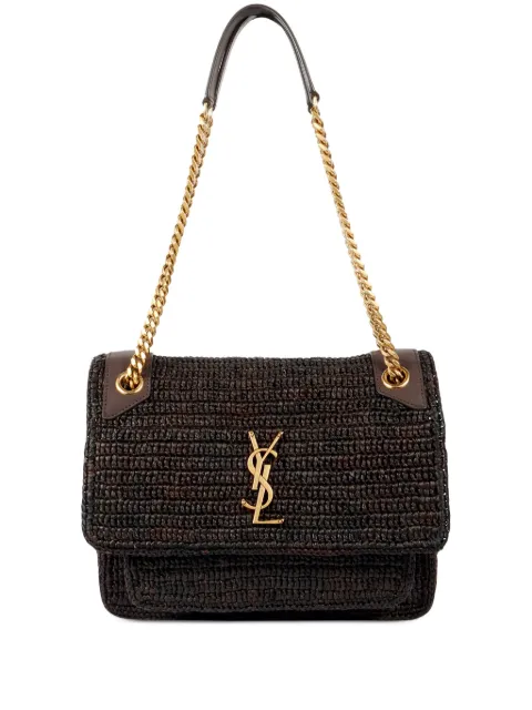 Saint Laurent medium Niki logo shoulder bag Brown 838875GAAFO