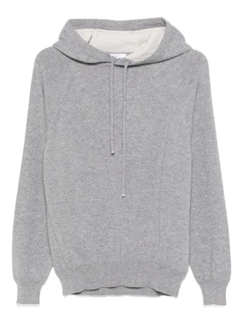 Cruciani cashmere hoodie Grey UC5200143B12FE72