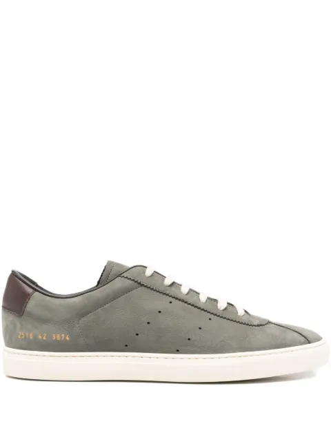 Common Projects perforated suede sneakers Grey 2516TENNIS24