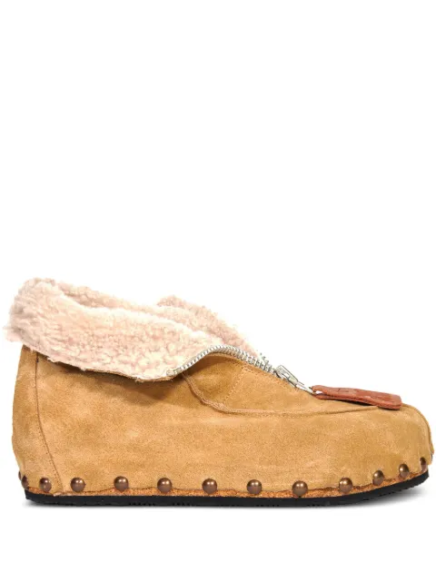 Magliano leather boots Brown MGFW25FO01622