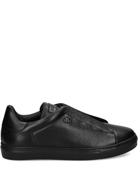 Roberto Cavalli logo-plaque sneakers Black 29761