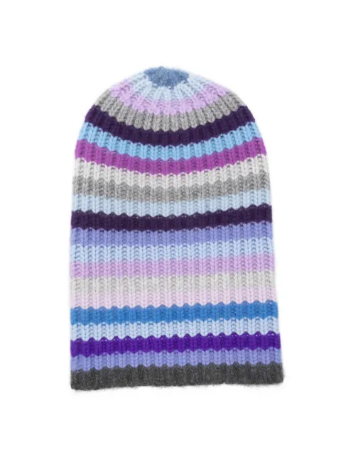 HURRAY striped beanie Blue 116021MUL