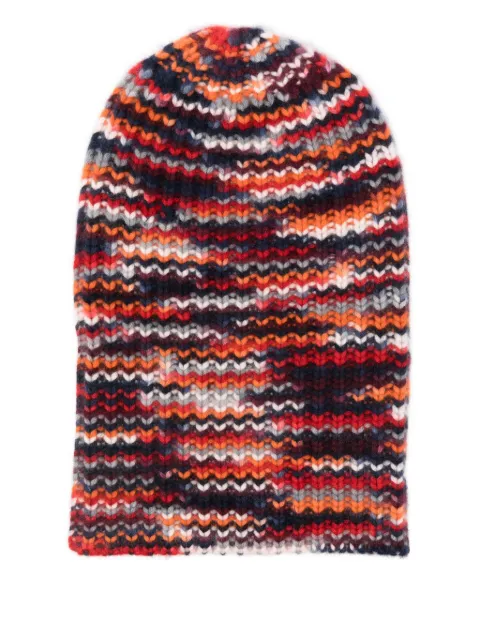 HURRAY cashmere beanie hat Orange 150007