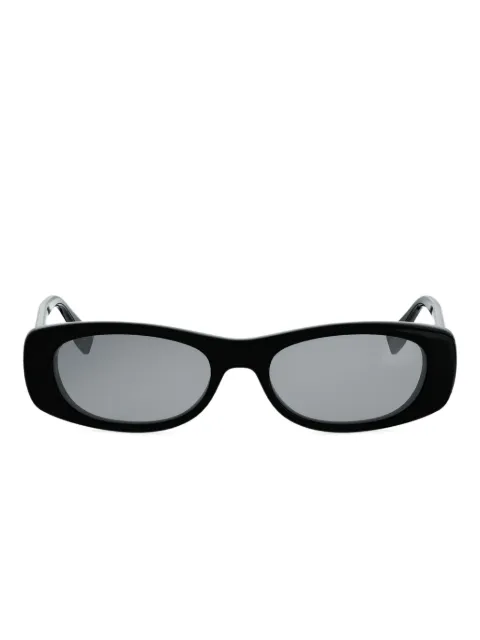FENDI FF rectangle-frame sunglasses Black FE40183I