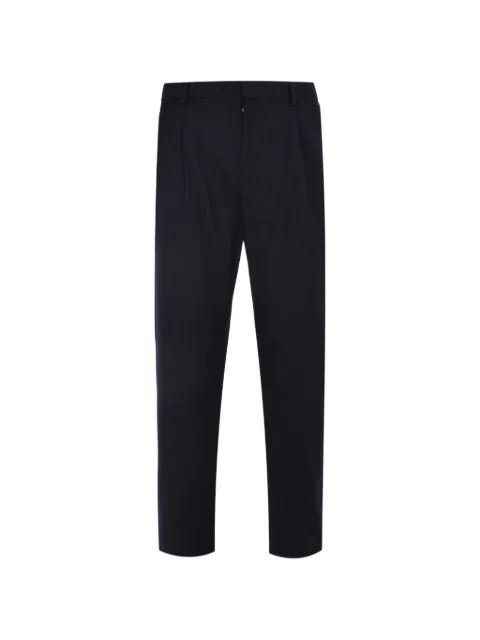 Agnona pleated formal trousers Blue T709U3YUW008
