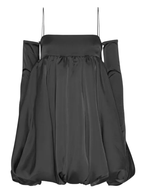 ROTATE BIRGER CHRISTENSEN bubble midi dress Black 114947100