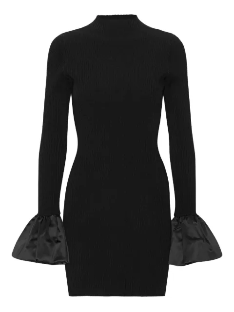 ROTATE BIRGER CHRISTENSEN cut-out knit mini dress Black 115245100