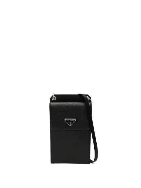 Prada Pre-Owned leather crossbody bag Black CSTL8877