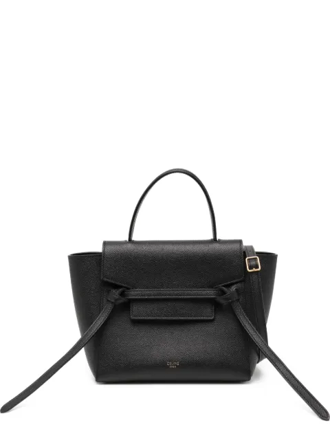 Celine Pre-Owned leather tote bag Black CSTL8879