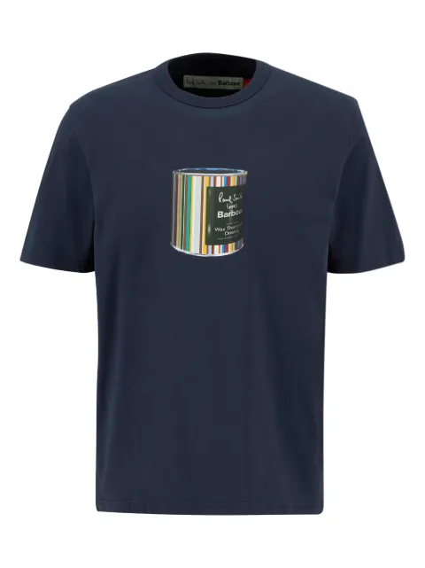 Barbour cotton T-shirt Blue MTS1526NY91
