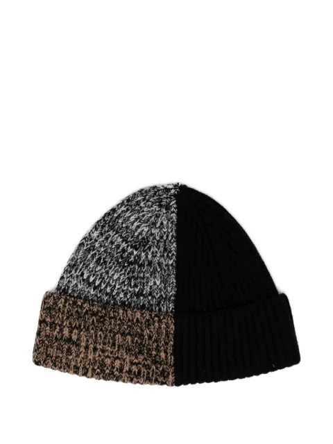 JOSEPH Merino Collage beanie Black JF009234