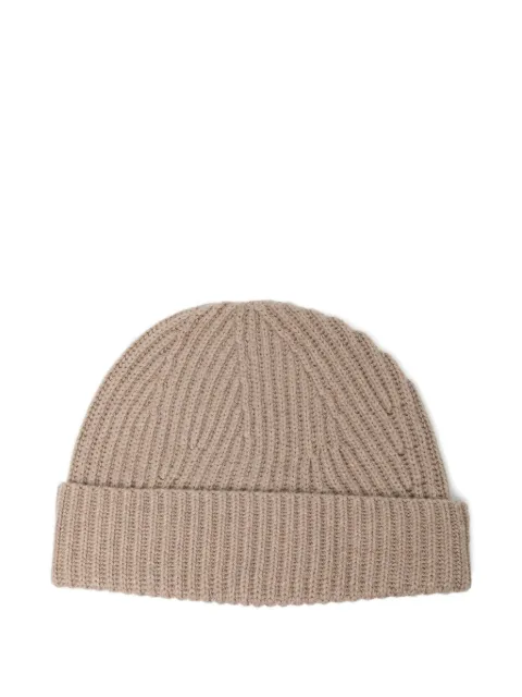 JOSEPH ribbed beanie Neutrals JF009295