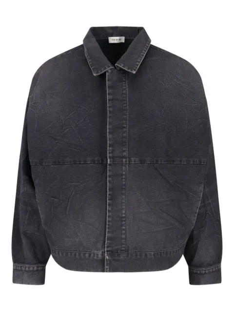 Fear Of God denim utility jacket Black FG25FW42423CNV
