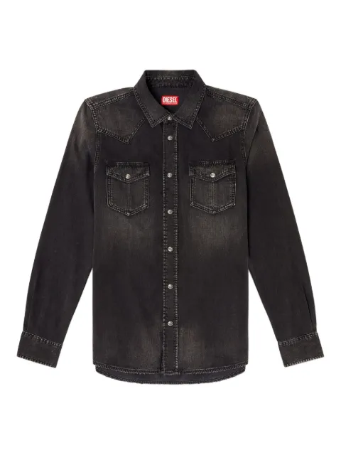Diesel D-Vega denim shirt Black A126220DBDC