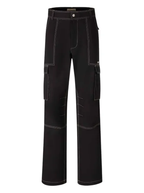 Carrer Bay straight-leg trousers Black BAYCARGO