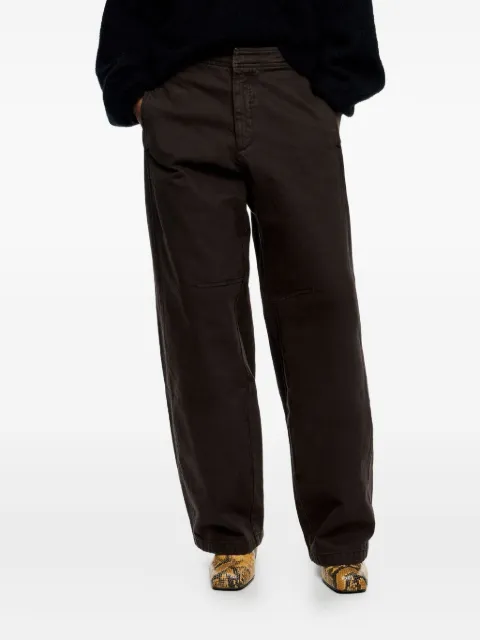 BIMBA Y LOLA panelled adjustable trousers Brown 252BR611710602