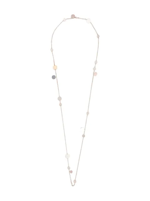 Hermès Pre-Owned Ex Libris Long Necklace Silver CSLC8874