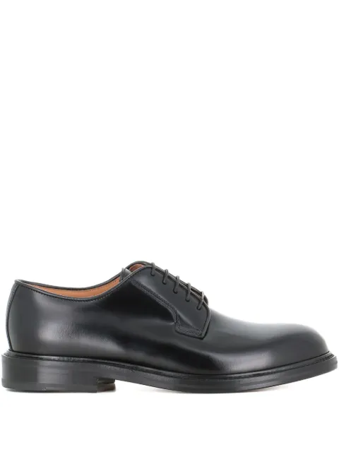 Tassinari leather derby shoes Black 471
