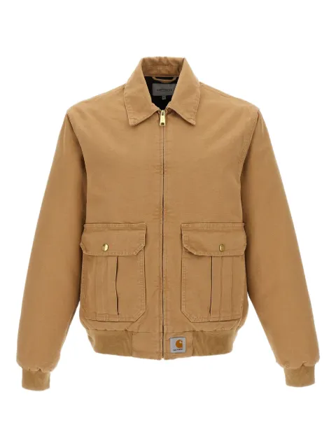 Carhartt WIP quilted stanton cotton jacket Brown I03561707E06
