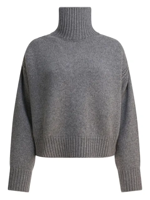 SA SU PHI roll-neck cashmere sweater Grey W25605WS0951