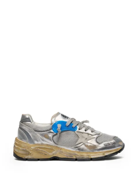 Golden Goose star appliqué sneakers Silver GWF00884F001211