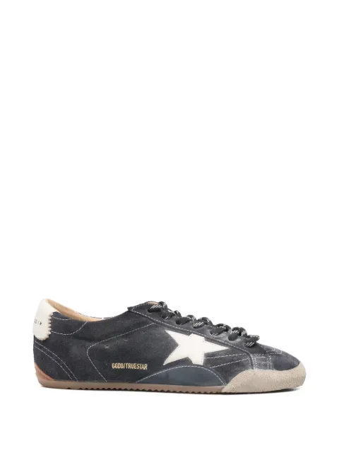 Golden Goose True-Star trainers in dark blue suede with white nappa leather star and heels tab Blue GMF00922F008370