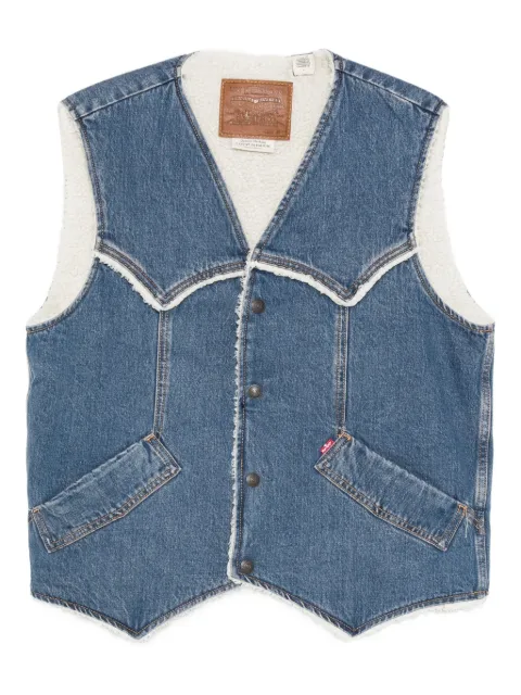 Levi's Western denim waistcoat Blue 003KC0000
