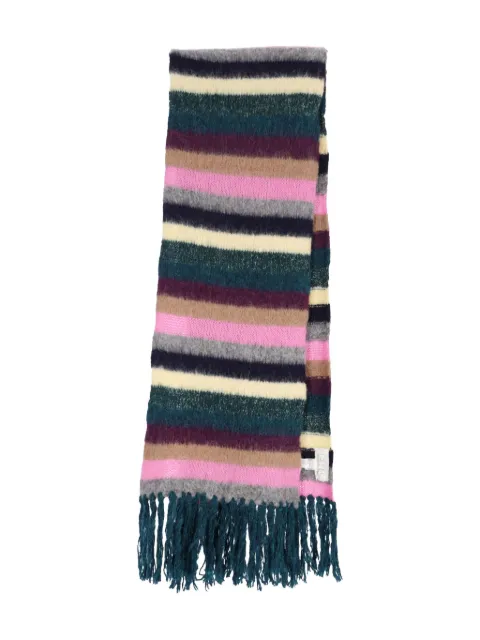 ERL fringed scarf Blue ERL11K102
