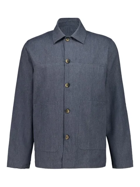 Frescobol Carioca Belford button-fastening jacket Blue 2585683
