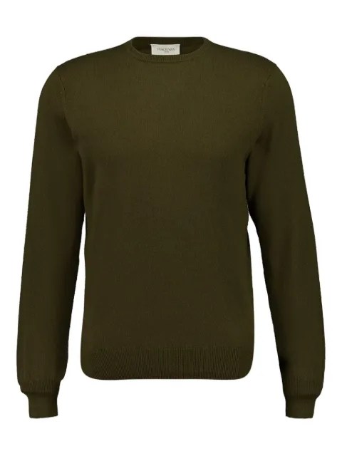 Piacenza Cashmere long-sleeve cashmere sweater Green 8542CB050