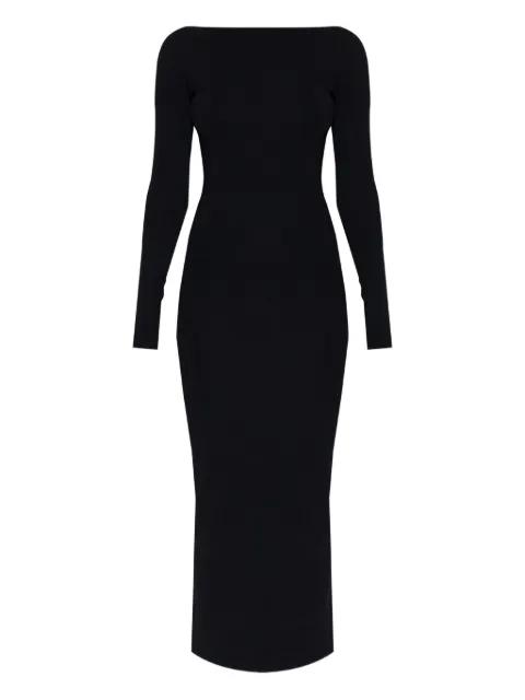 ENTIRE STUDIOS long-sleeve midi dress Black UNW2511046