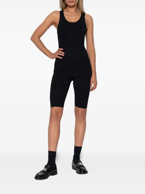 ENTIRE STUDIOS ribbed shorts Black UNW2511067