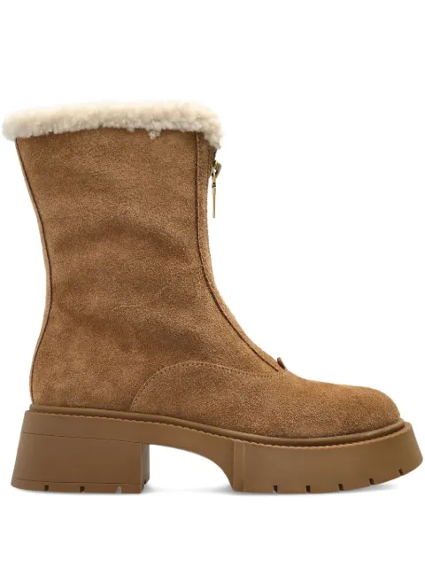 Coach zip shearling CCH85 trainers Brown CCH85