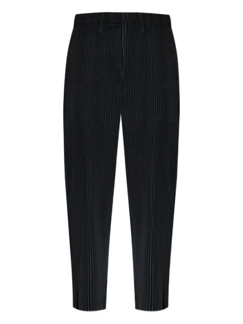Homme Plissé Issey Miyake Kersey pleated trousers Black HP58FF172