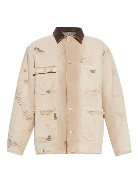 MISBHV Marfa pocket ripped jacket Neutrals 251M418