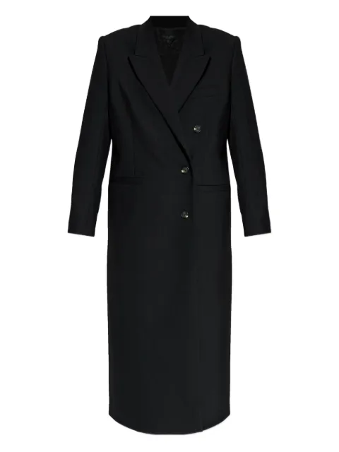 rag & bone double-breasted coat Black RA8825F0M02