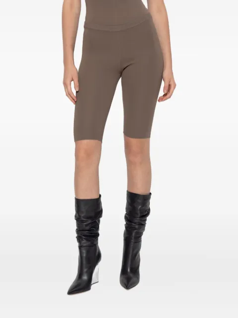 ENTIRE STUDIOS ribbed shorts Brown UNW2511067