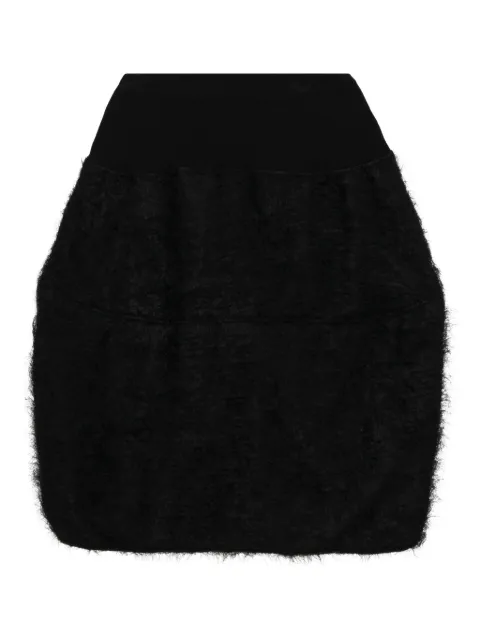 Melitta Baumeister fur-embellished skirt Black MB66AW25