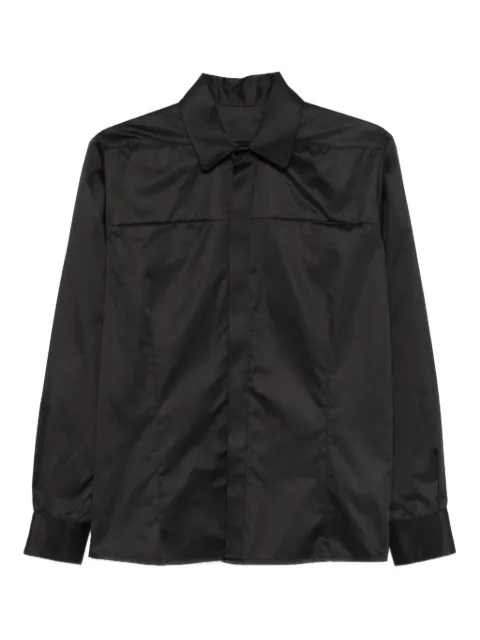 NotRainProof cotton shirt Black 25T800411NRP99