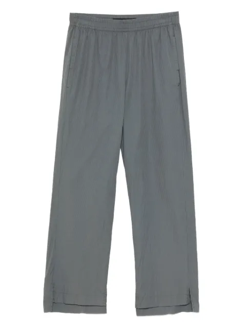 NotRainProof striped elasticated-waist trousers Grey 25B075400NRP63