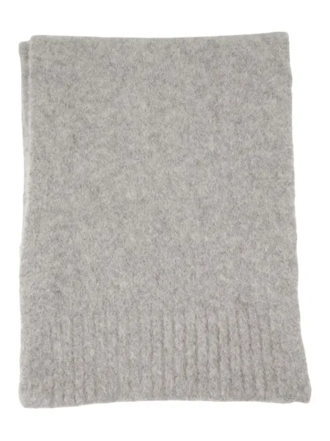 SAMSOE SAMSOE Sajeanne knitted scarf Grey F24400057CLR000657